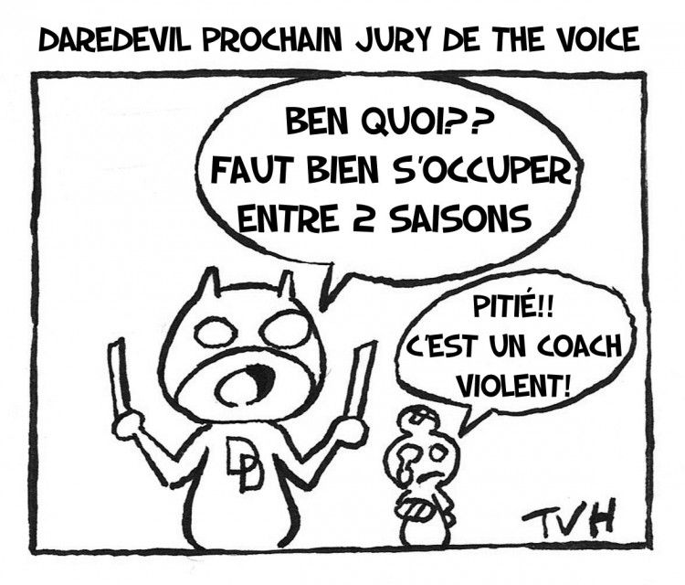 Daredevil prochain jury de The Voice