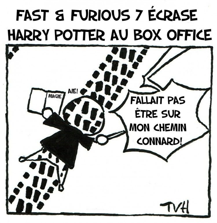 Fast & Furious 7 écrase Harry potter au box office