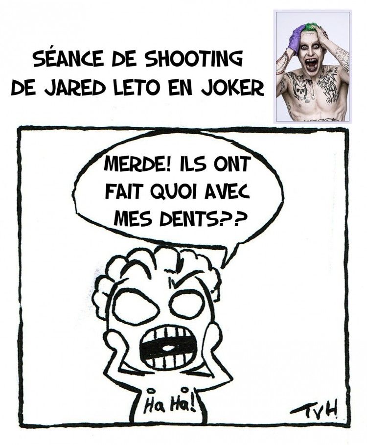 Séance de shooting de Jared Leto en Joker