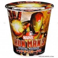 Une petite faim? Au Japon, on a les nouilles Iron Man. Devient-on aussi fort que Tony Stark après?