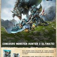 Concours Monster Hunter 3 Ultimate chez UNIQLO_France http://www.uniqlo.com/uk/monsterhunterfr/
