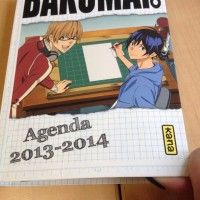 L'agenda scolaire de Bakuman 2013-2014 sortira demain dans vos librairies. Youpi!