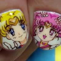 Des faux ongles Sailor Moon
