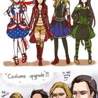 Voilà ce que pensent les mecs des Avengers version féminines