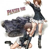 Panzer and Girls dessiné par Shunya Yamashita