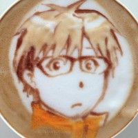 Hachiken de Silver Spoon en cafe latte art