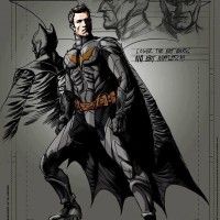 Concept art de Batman pour Man of Steel 2. Par contre, on ne sait pas si c'est le design qui sera retenu.