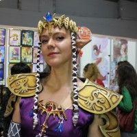 Zelda!! Je suis Link!! Y a du niveau en cosplay à @parismanga. http://www.parismanga.fr/
