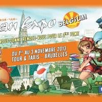 Nos équipes seront ce WE à Japan Expo Belgium. Et vous? http://www.japan-expo.be/