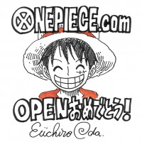 Dessin d'Eiichiro Oda pour Onepiece.com