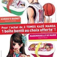 Opération Bento Kuroko's Basket et Mademoiselle se marie