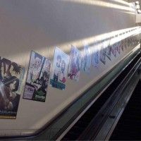 Des affiches manga partout au Comicket