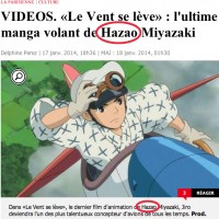 Pour La Parisienne, Miyazaki n'a pas pour prénom Hayao mais Hazao. On imagine déjà les débats des fans sur le site de La Parisienne.