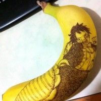 #Luffy de One Piece à la banane
