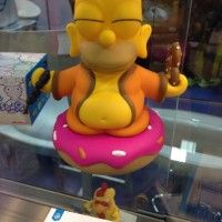 Homer Simpson le boudha des donuts