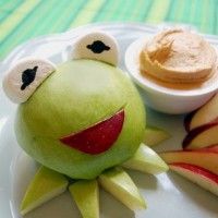 Kermit la grenouille des Mupet est là pour le goûter!