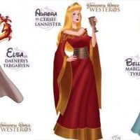Les Princesses Disney habillées en Game of Thrones
