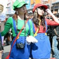 Miss Mario et Miss Luigi