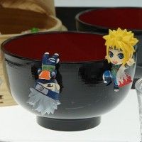 De petites figurines Naruto qui accompagneront vos repas