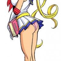#SailorMoon version US! C'est tout de suite plus logique.