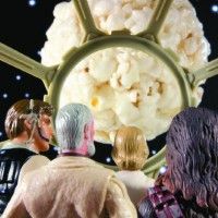 La lune de la mort dans Star Wars en popcorn