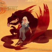 Daenerys et son dragon