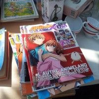 Trouvaille en brocante: magazines #animeland à 20 centimes