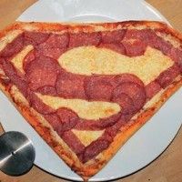 Une pizza pour les super héros