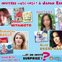Nos amis de #NobiNobi auront pleins d'invités à #JapanExpo