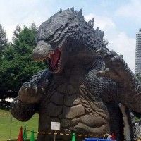 #Godzilla crachera de la fumée et émettra des lumières à Tokyo pour la promo du film