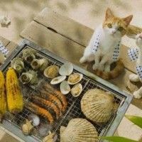 Barbecue entre animaux
