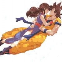 Romantique ce San Goku #DBZ par miicooochan