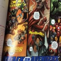 Petit aperçu du crossover comics L'attaque Des Titans et #Marvel!