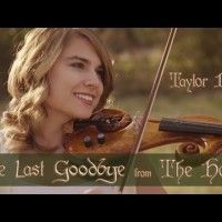 #TaylorDavis interprète The #Hobbit: The Last Goodbye  au violon