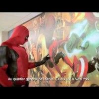 Deadpool ne se trouve pas sur la fresque du QG de Marvel