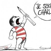 Les #Dessinateurs du #FestivalD’angoulême dessinent en soutien à #CharlieHebdo!