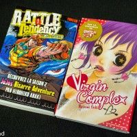Nous avons reçu ce matin 2 manga: #VirginComplex chez #Delcourt et #JojoSBizarreAdventure Battle Tendency.