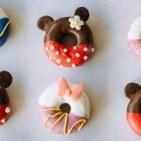#Donuts aux couleurs des persos #Disney