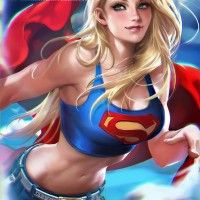 #Dessin #Fanart de Super Girl par #Sakimichan #Supergirl