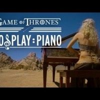 Les #Cosplayeurs #GameOfThrones jouent la #Musique A Song of Ice And Fire au Piano