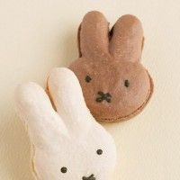Des macarons lapins Miffy