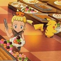 C'est l'heure de manger au buffet self-service festin pour #Pikachu #Pokemon