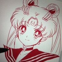 #Dessin #SailorMoon par Shokotan