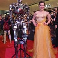 L'actrice Emilia Clarke à Séoul #TerminatorGenisys