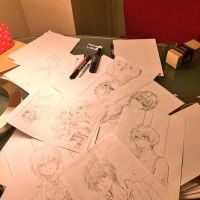 #Dessins sketch par #ArinaTanemura #Mangaka
