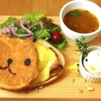 Repas plat #kawaii #capybara #japanfood