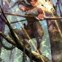 #Dessin Tomb Raider #LaraCroft par Mineworker #JeuVidéo