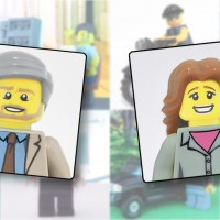 Votre #Portrait en #Lego par Two Three Bricks