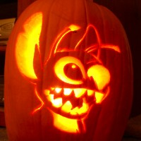 Citrouille #Stitch Jack O Lantern #Halloween