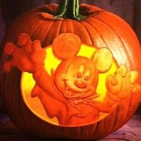 Citrouille Mickey #Vampire #Halloween #MickeyMouse